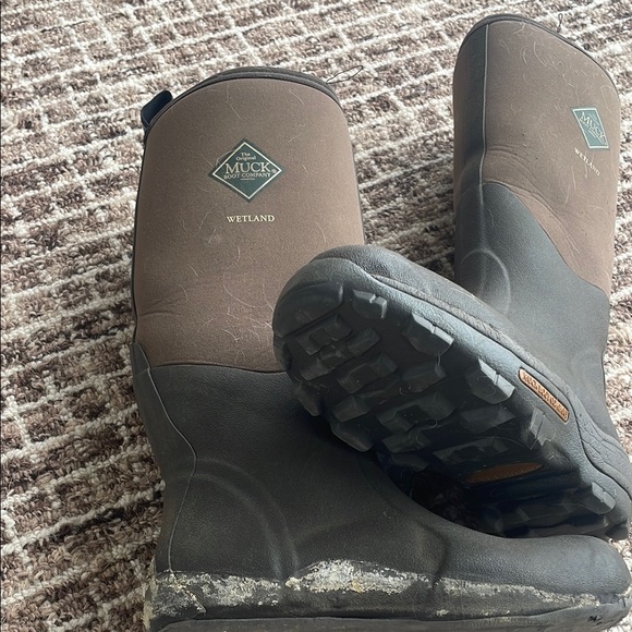 Muck Wetland Boots in Brown and Black READ - Picture 8 of 10